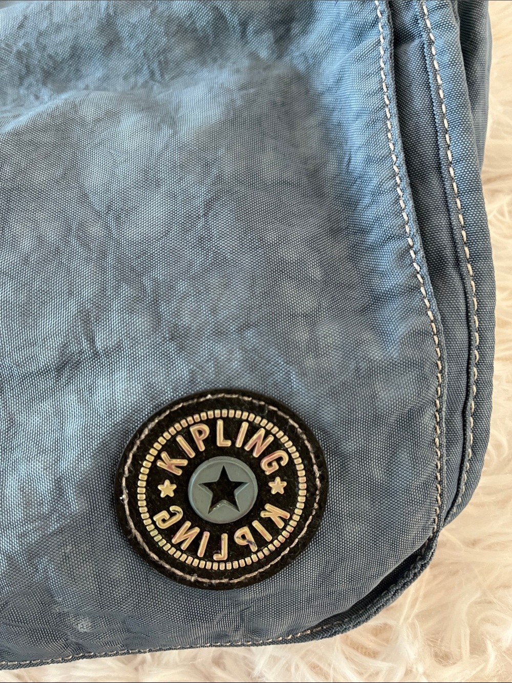 Kipling eleva nylon shoulder bag - Picture 4 of 8